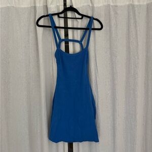 Princess Polly Vibrant Blue Backless Dress